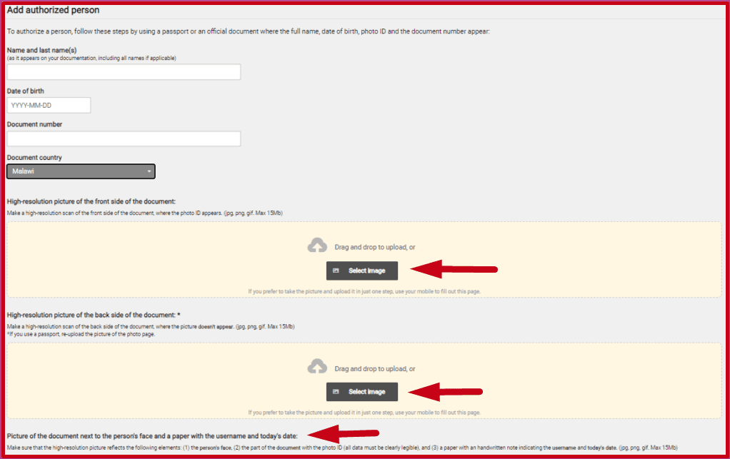 Registro de Modelo Web en Amateur Tv: Paso 5