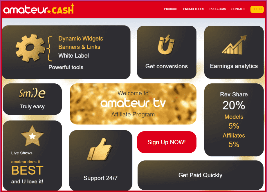 Programa de Afiliación Amateur Cash