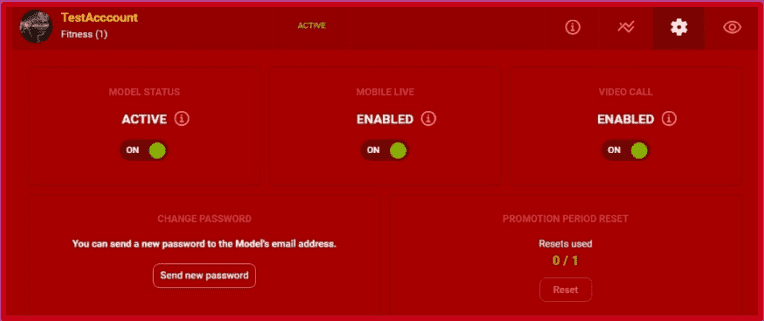 Configuración de la cuenta